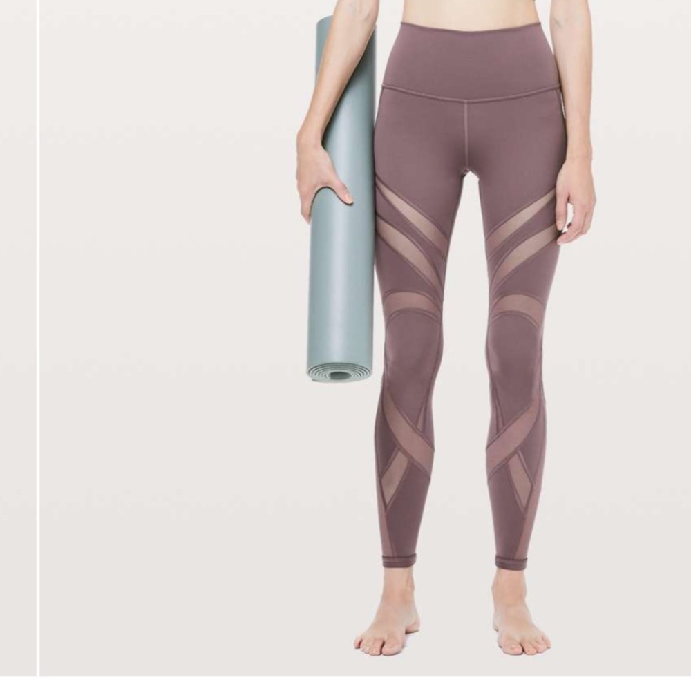 Lululemon Wunder Under High-Rise Tight *Mesh 28"
Antique Bark Size 10
